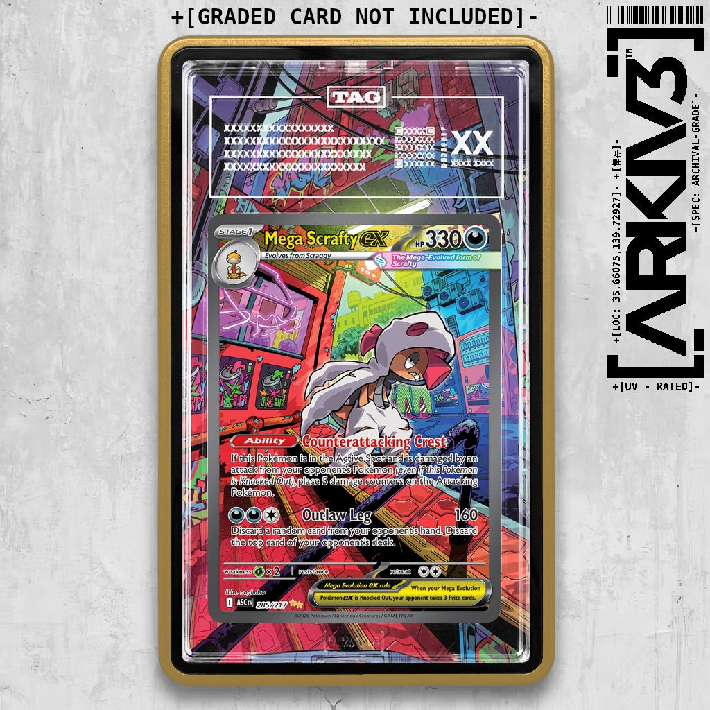 ARKIV3 TAG graded front - Gold