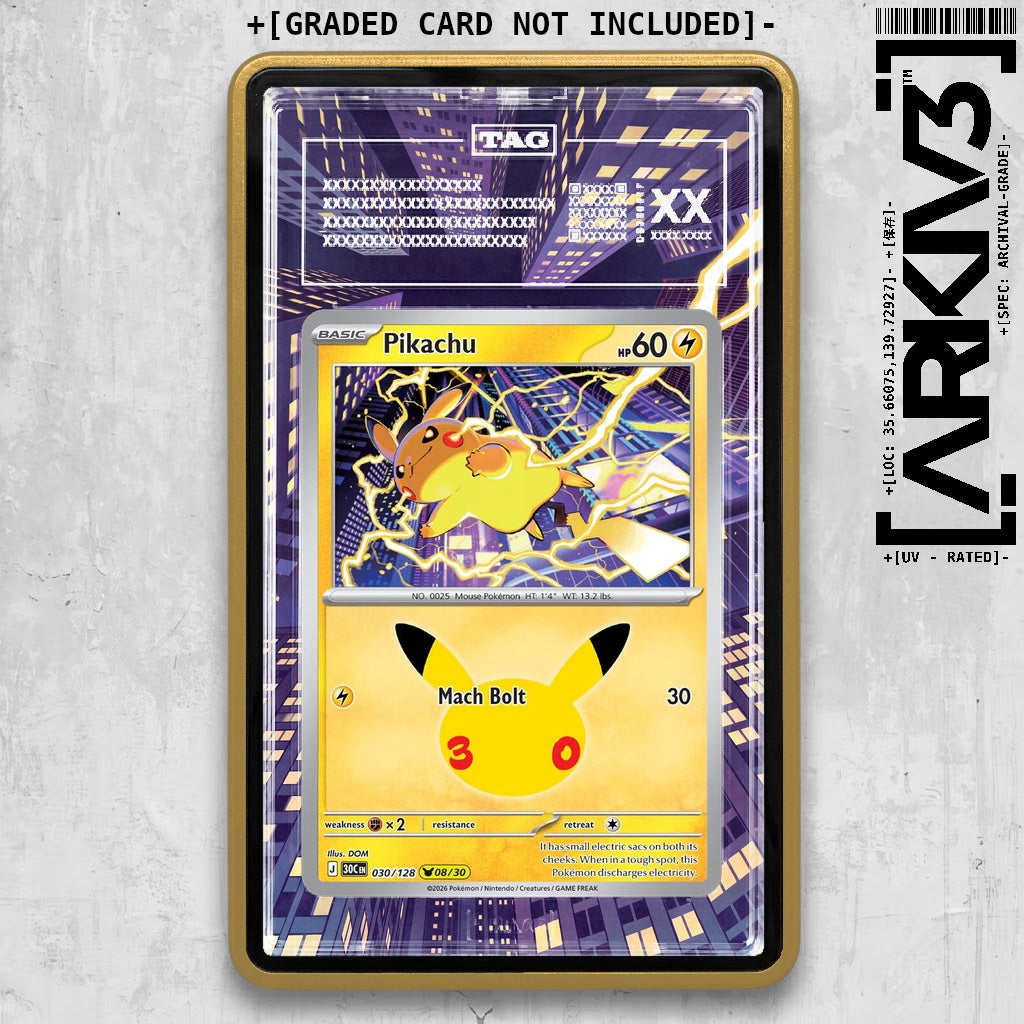 ARKIV3 TAG graded front - Gold