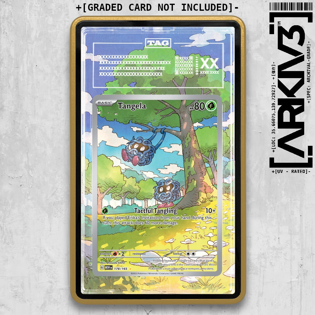 ARKIV3 TAG graded front - Gold