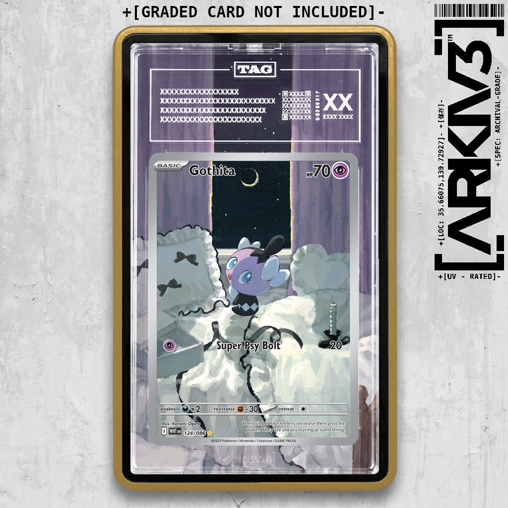 ARKIV3 TAG graded front - Gold