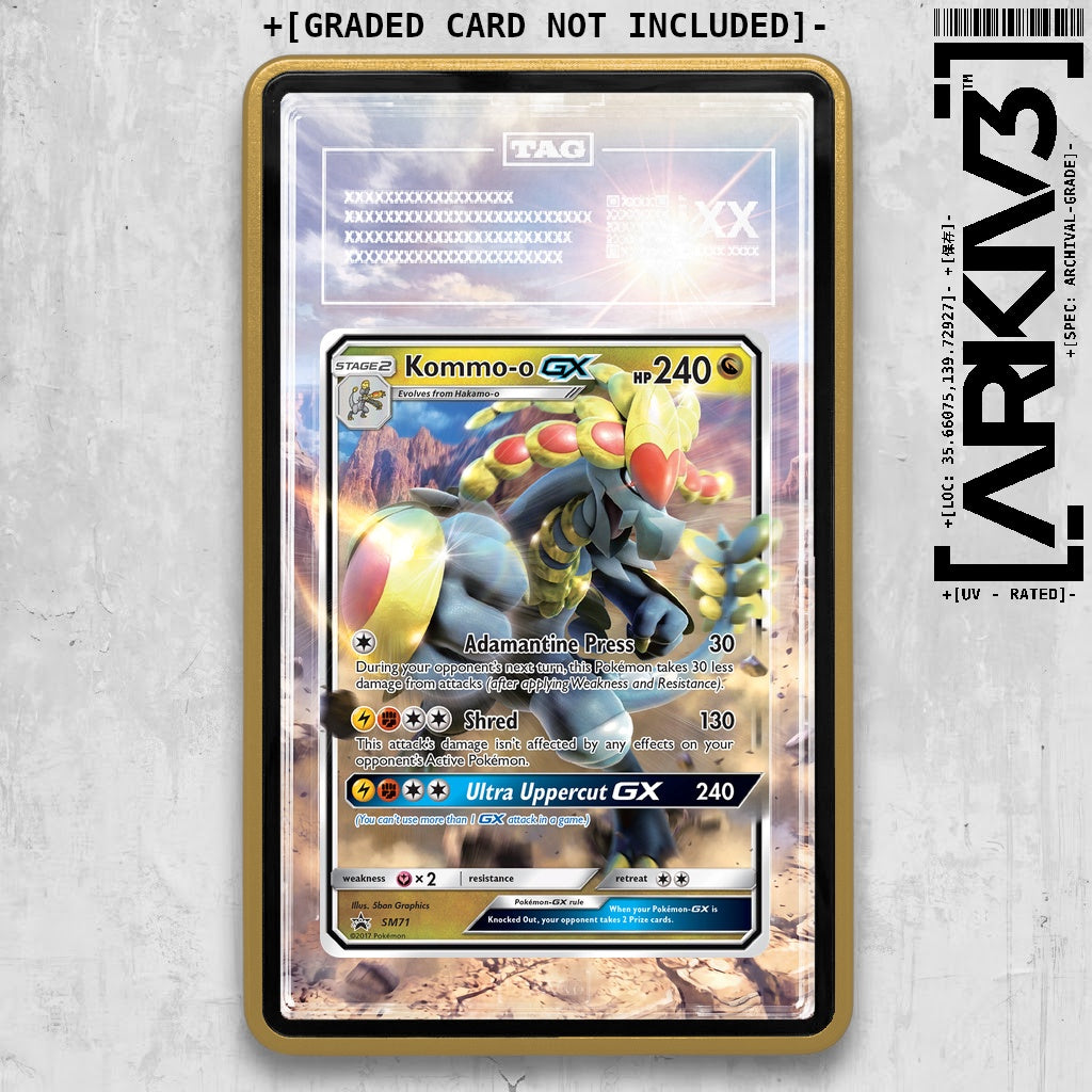 ARKIV3 TAG graded front - Gold