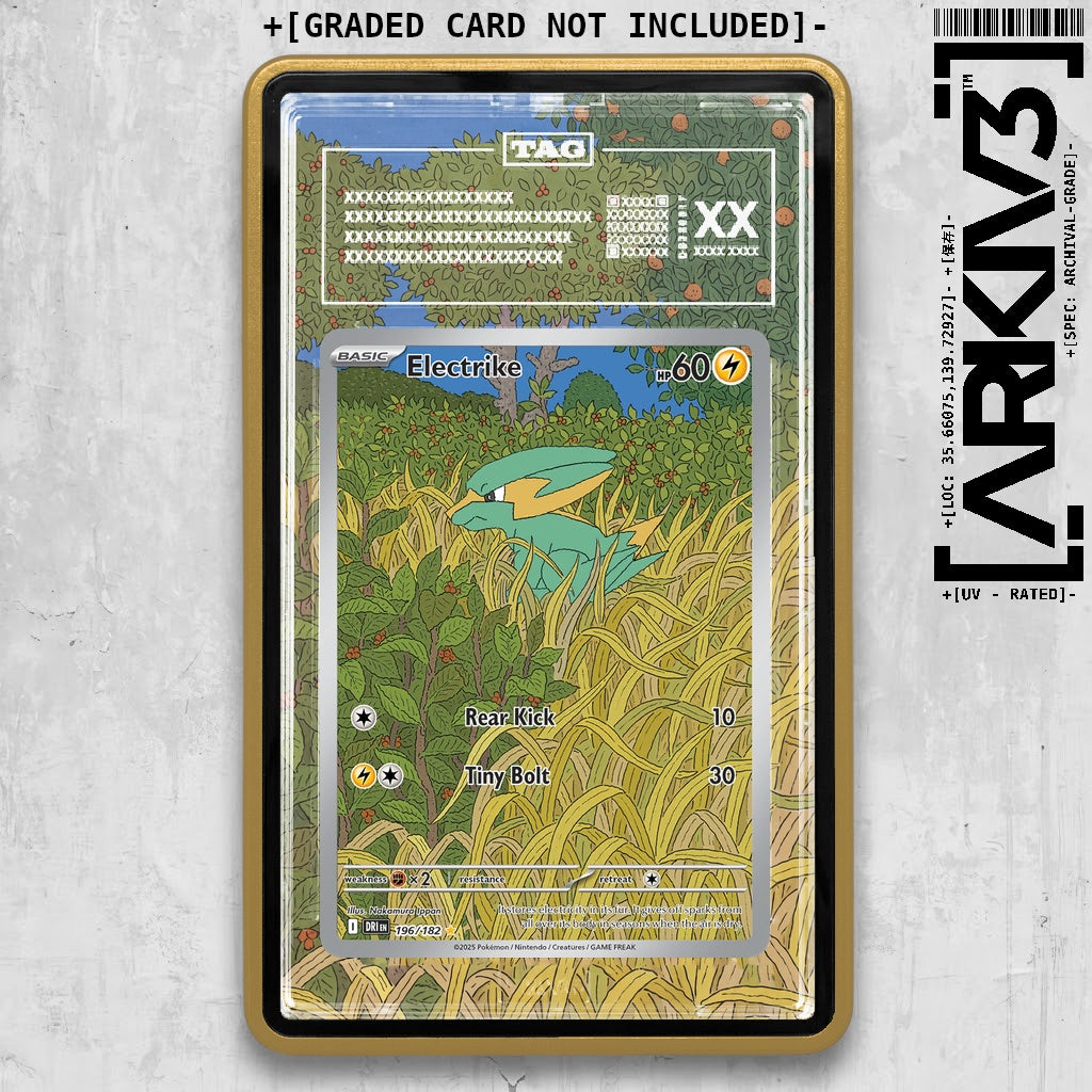 ARKIV3 TAG graded front - Gold