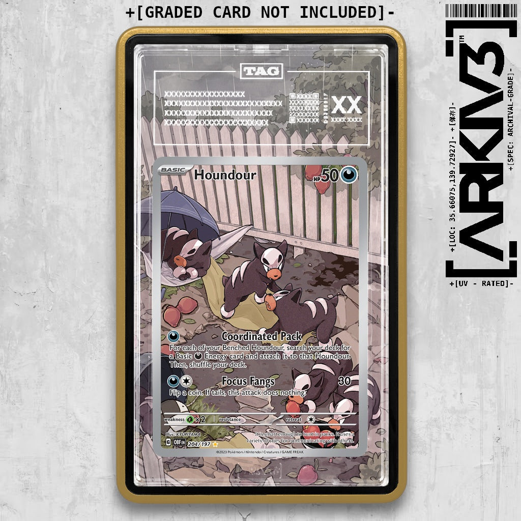 ARKIV3 TAG graded front - Gold