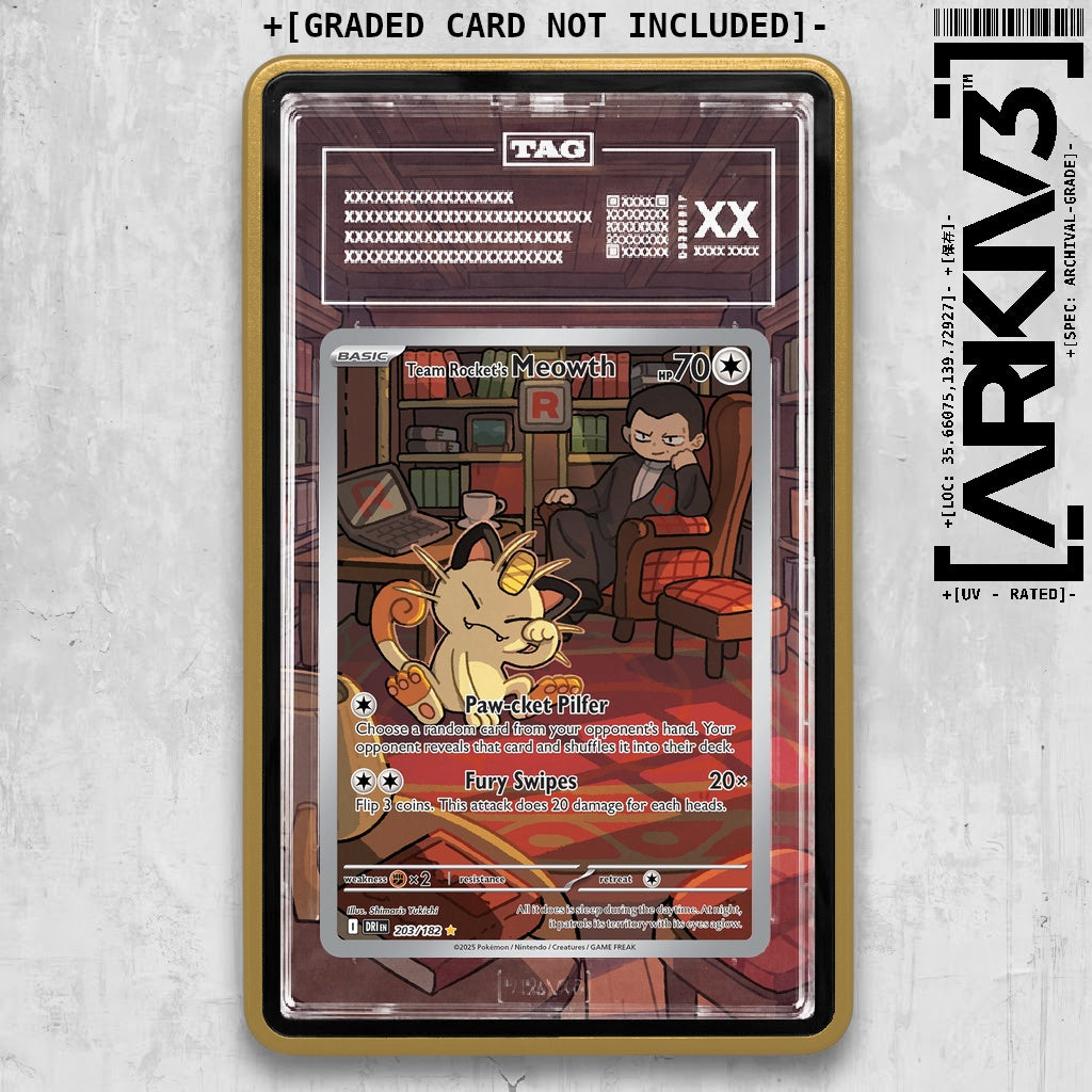 ARKIV3 TAG graded front - Gold
