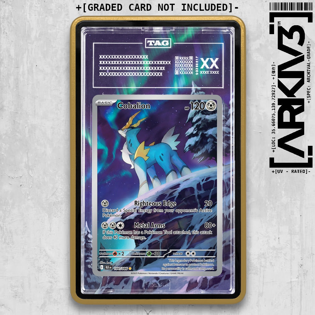 ARKIV3 TAG graded front - Gold