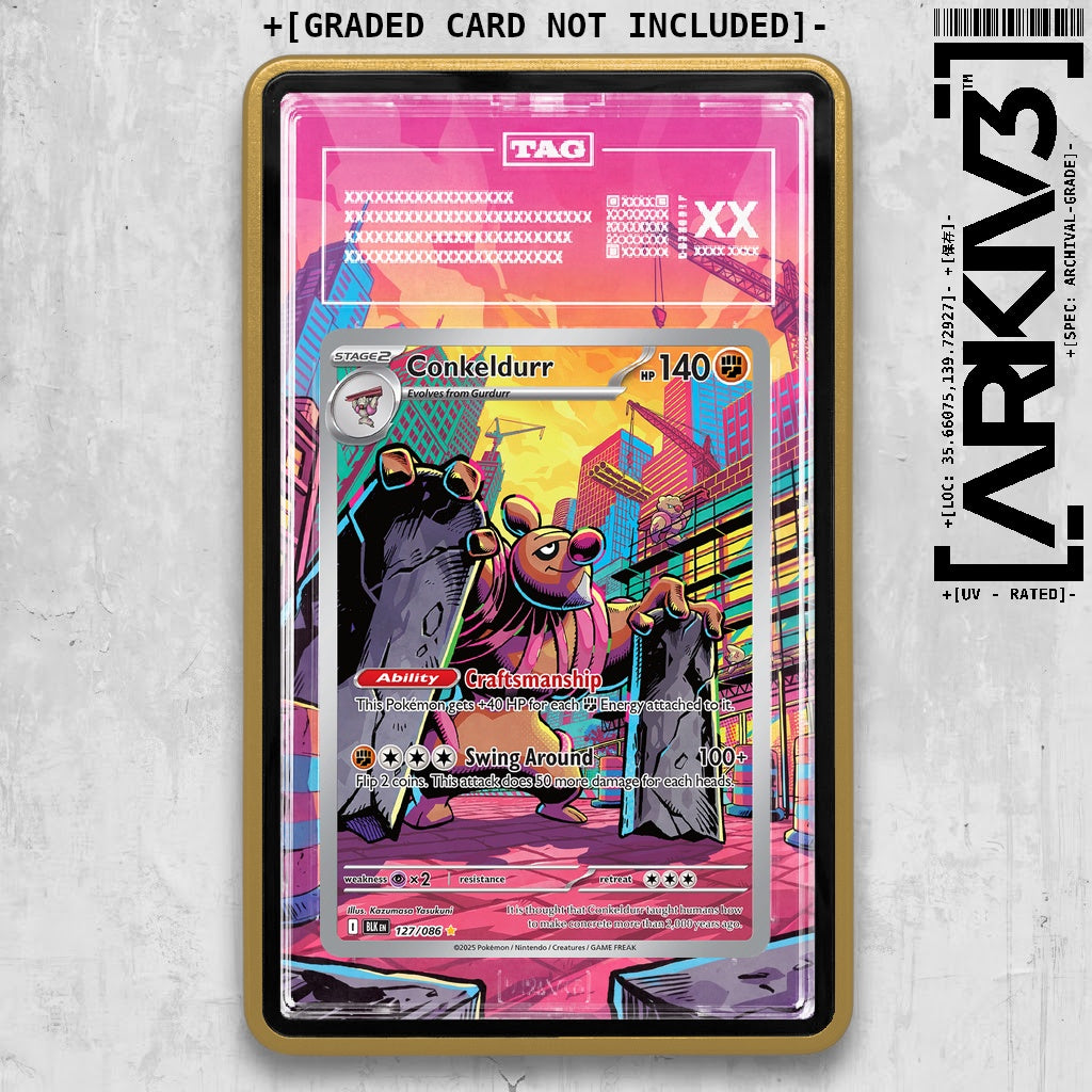 ARKIV3 TAG graded front - Gold