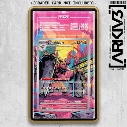 ARKIV3 TAG graded front - Gold