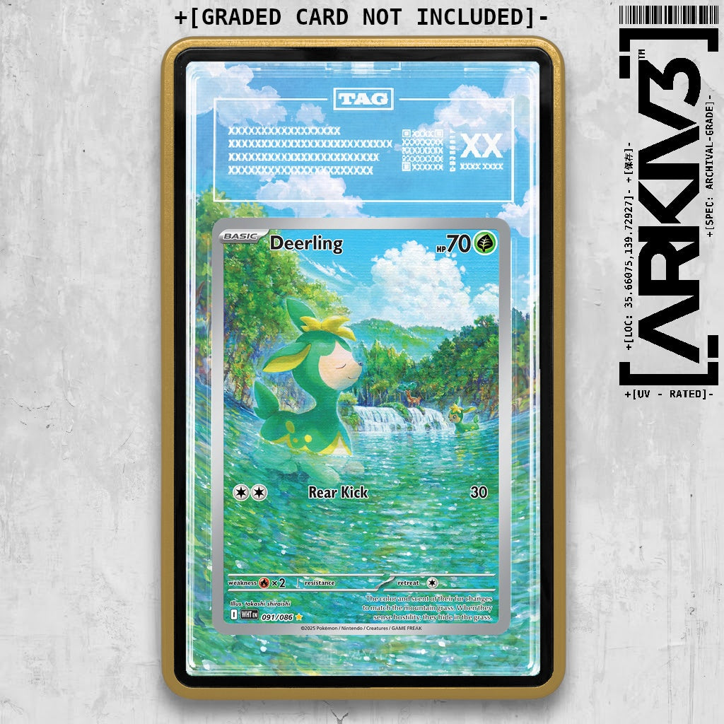 ARKIV3 TAG graded front - Gold