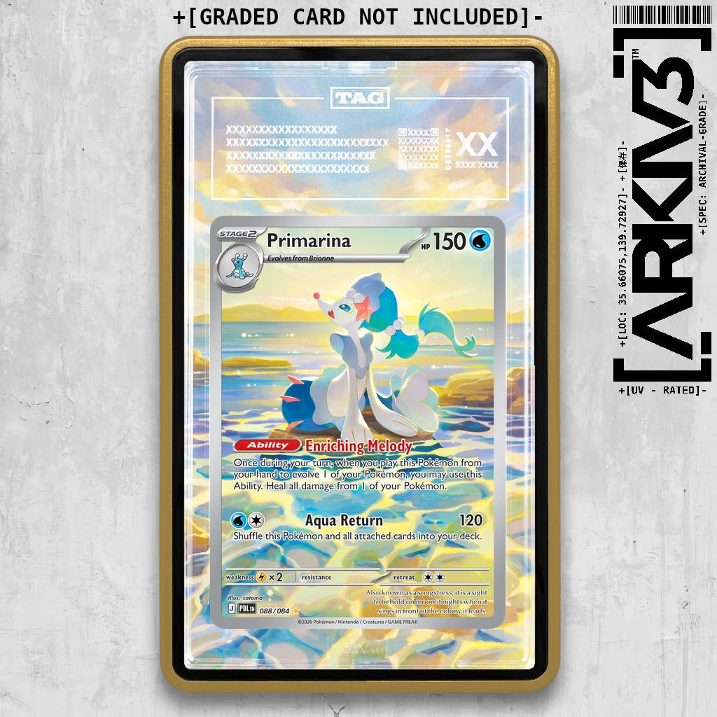 ARKIV3 TAG graded front - Gold