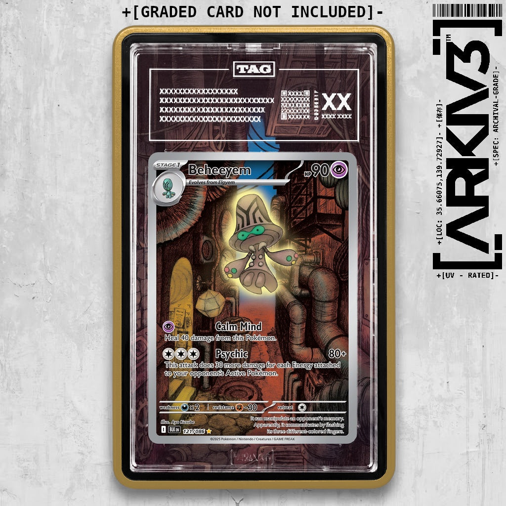 ARKIV3 TAG graded front - Gold
