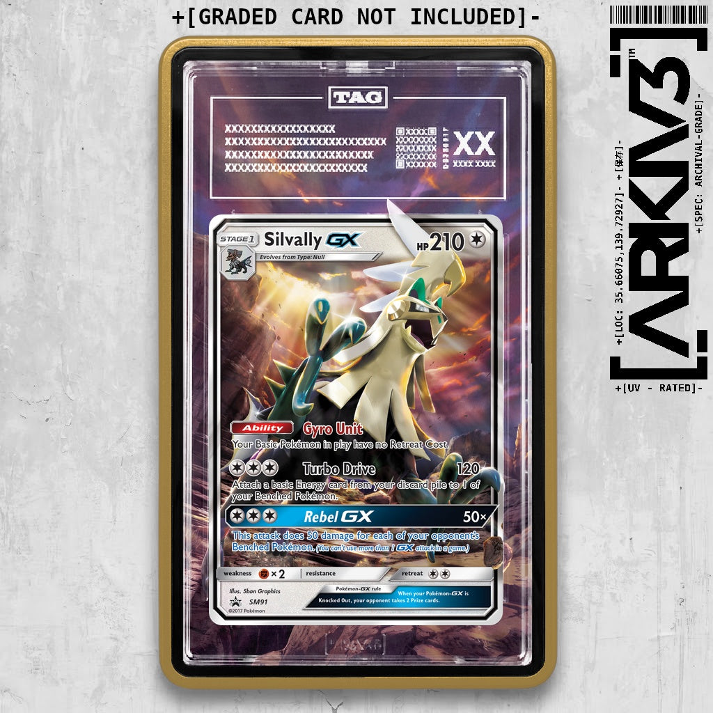 ARKIV3 TAG graded front - Gold