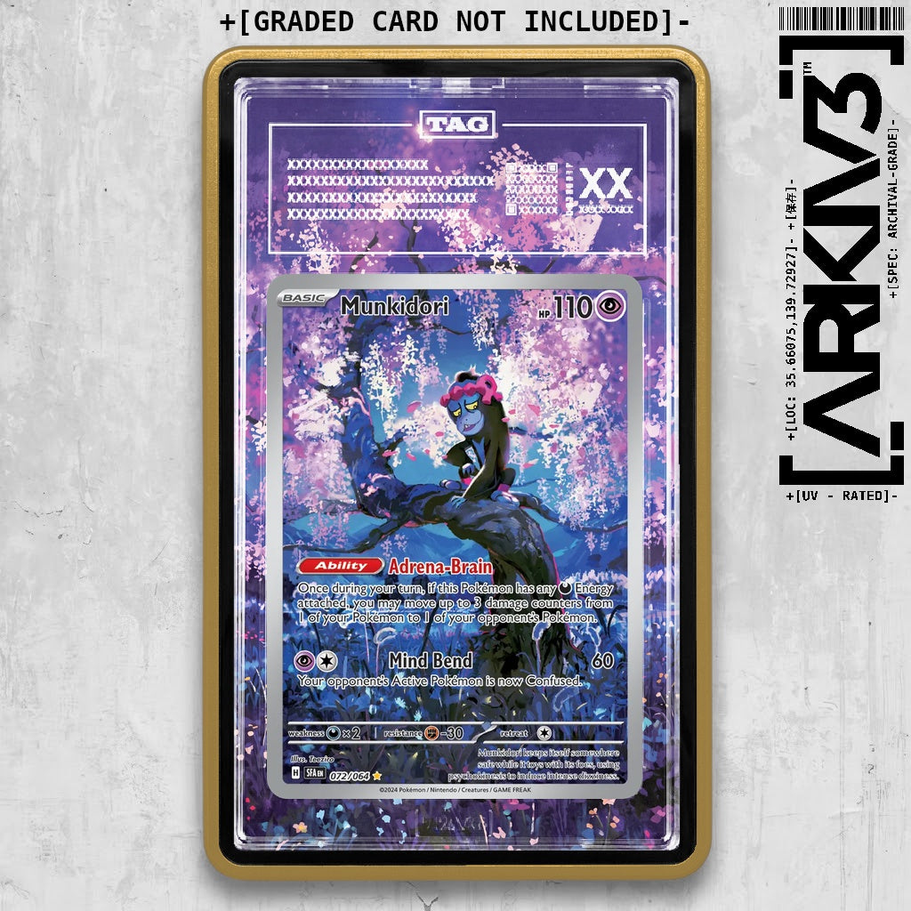 ARKIV3 TAG graded front - Gold