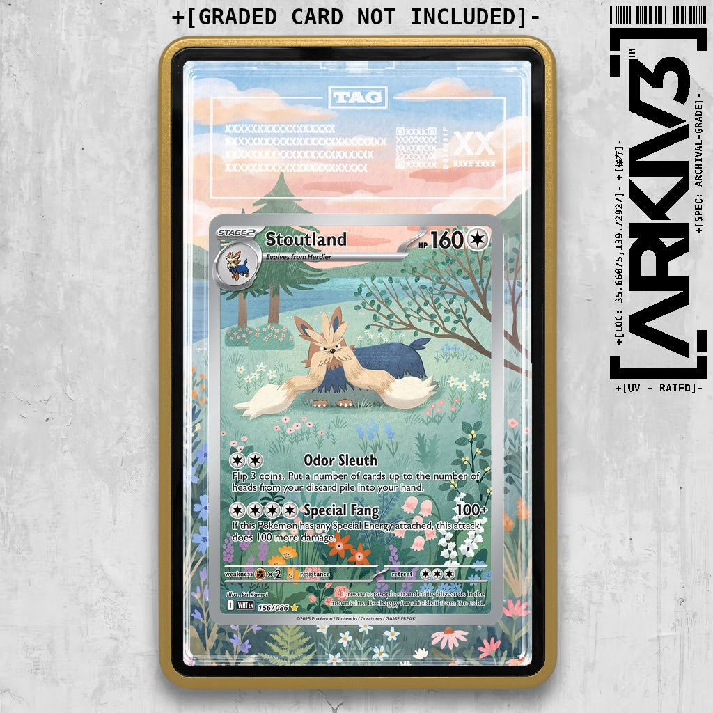 ARKIV3 TAG graded front - Gold