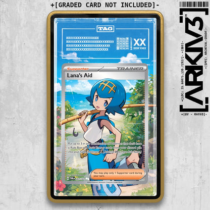 ARKIV3 TAG graded front - Gold