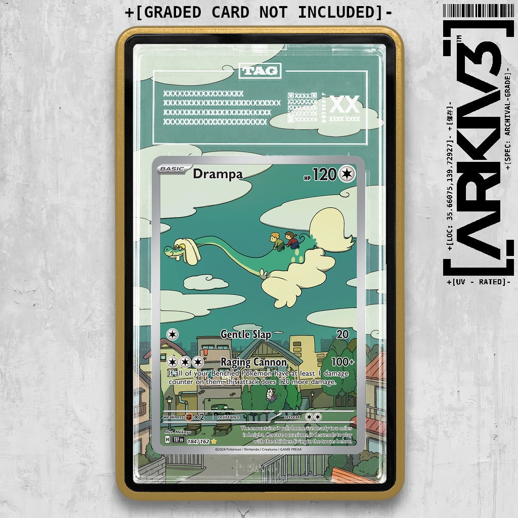ARKIV3 TAG graded front - Gold