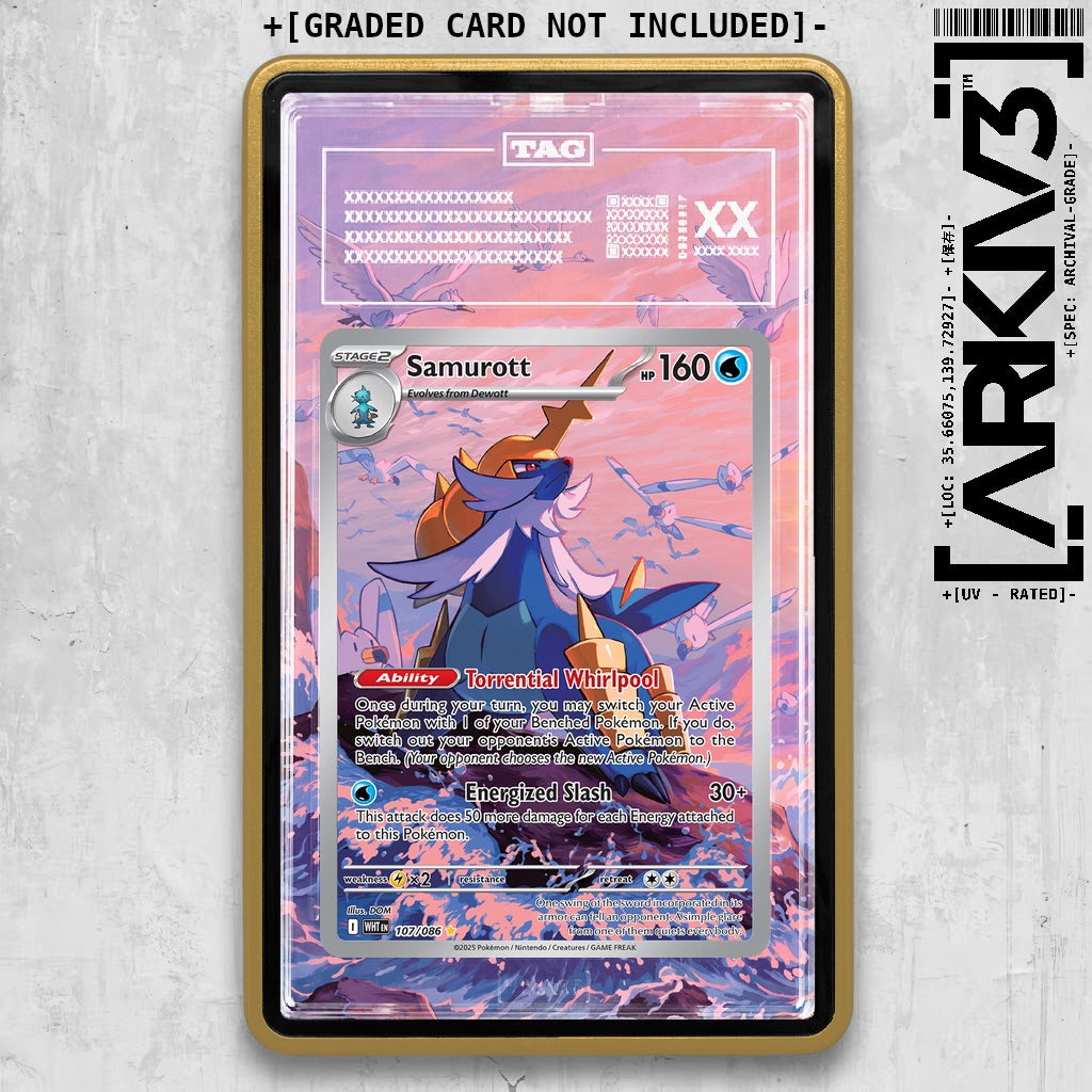 ARKIV3 TAG graded front - Gold