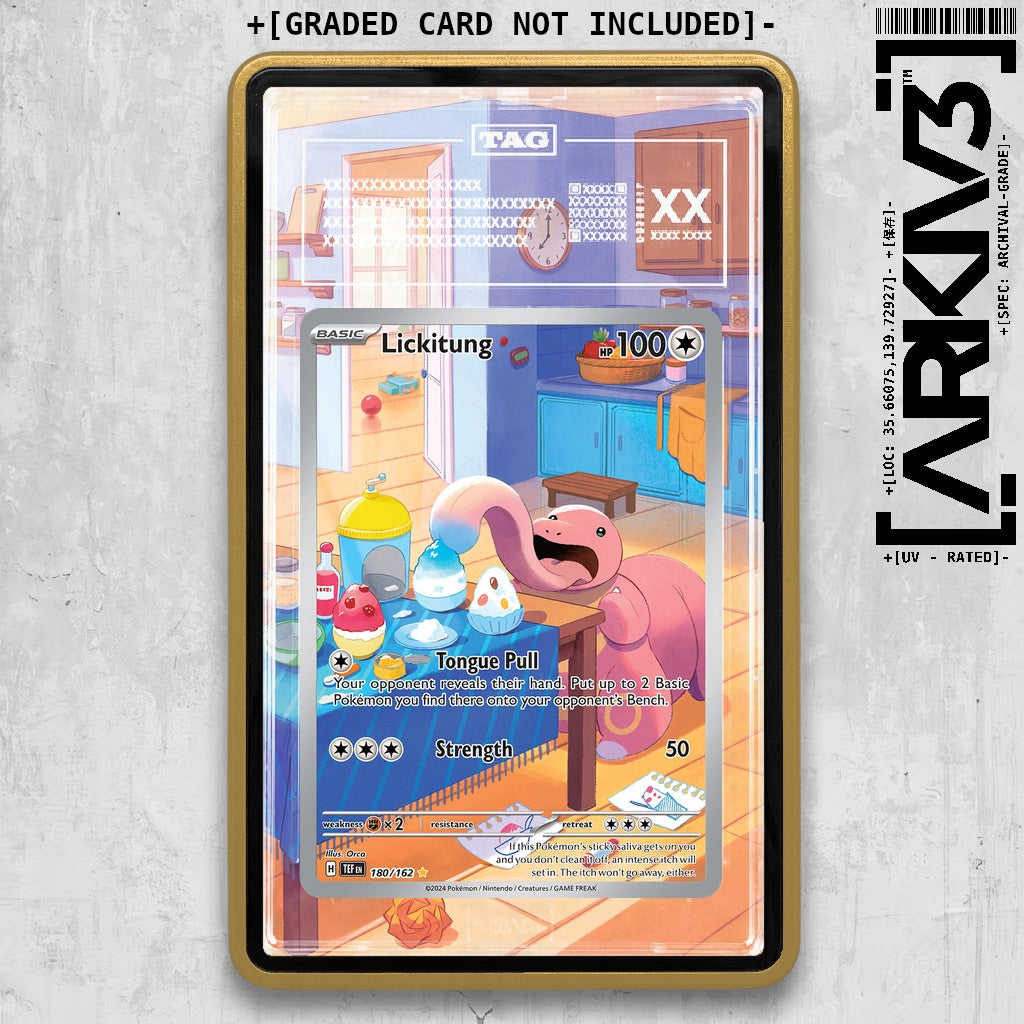 ARKIV3 TAG graded front - Gold