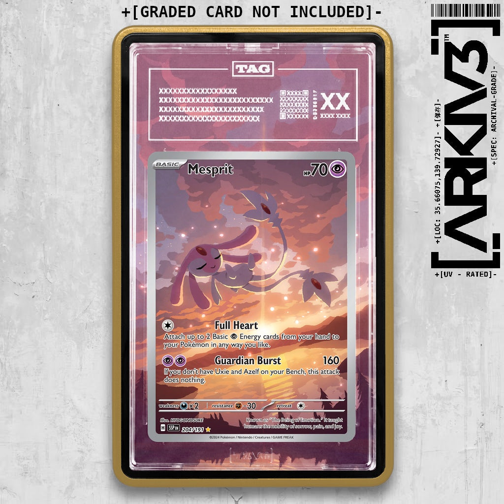 ARKIV3 TAG graded front - Gold