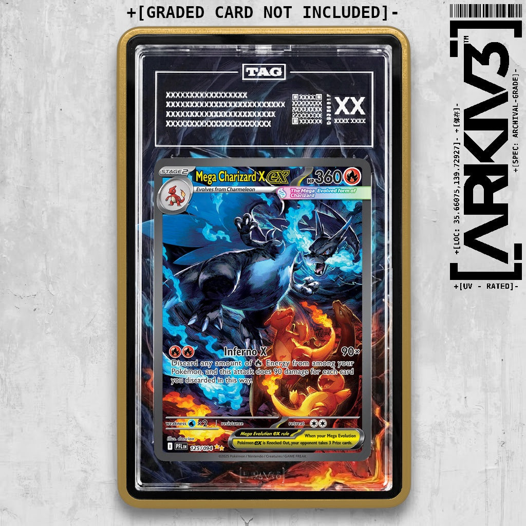 ARKIV3 TAG graded front - Gold