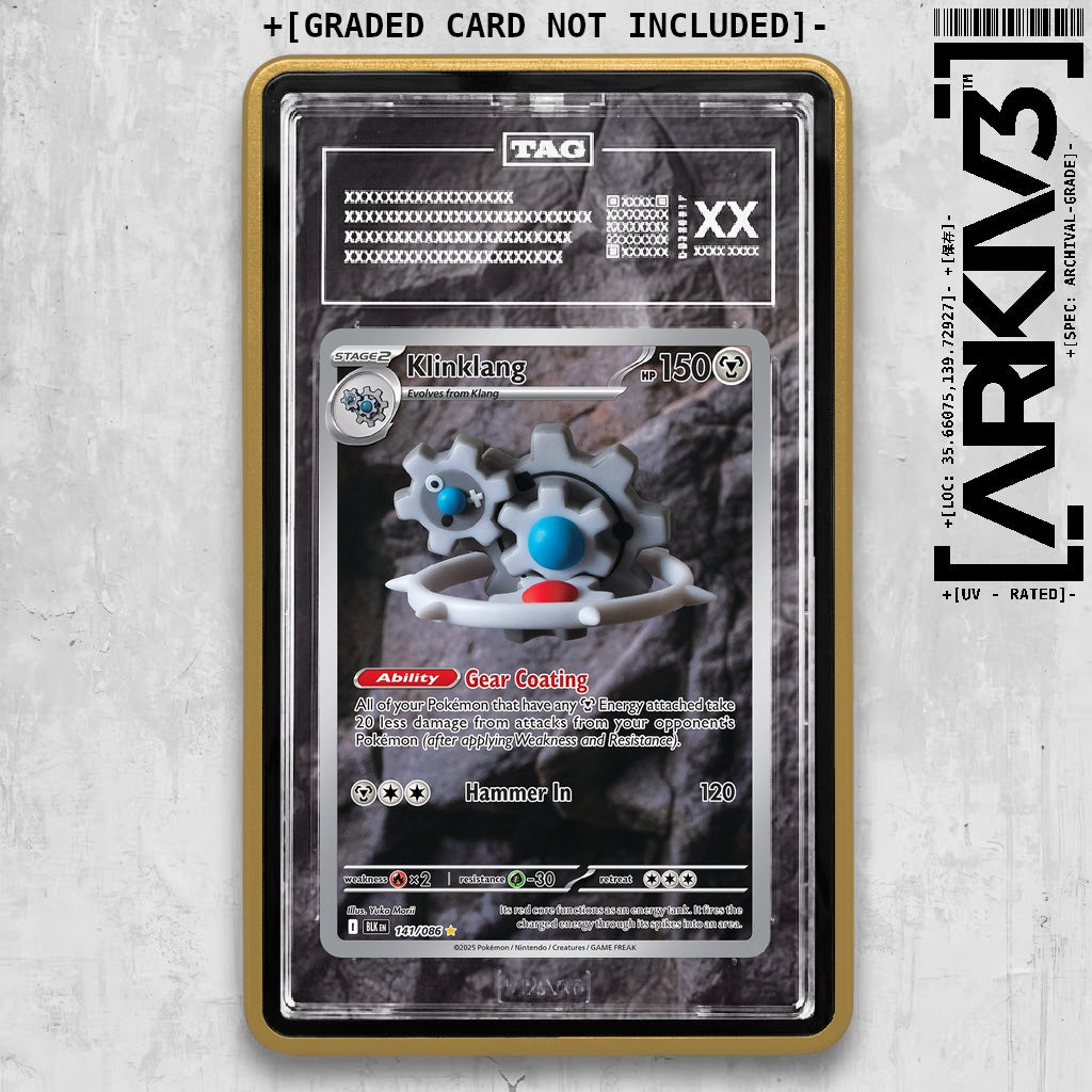 ARKIV3 TAG graded front - Gold