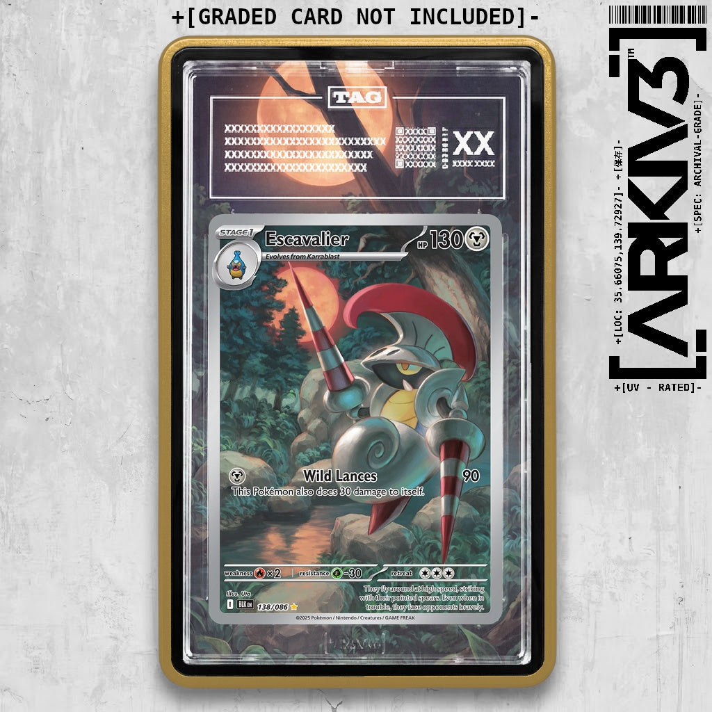 ARKIV3 TAG graded front - Gold