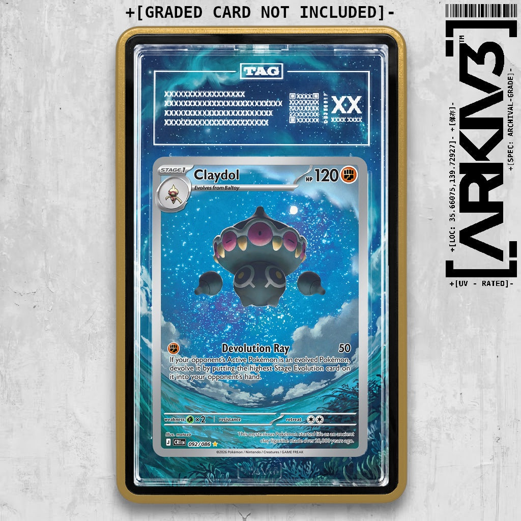 ARKIV3 TAG graded front - Gold