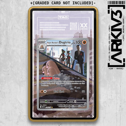 ARKIV3 TAG graded front - Gold
