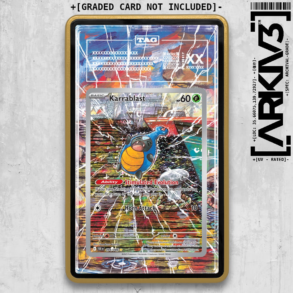 ARKIV3 TAG graded front - Gold