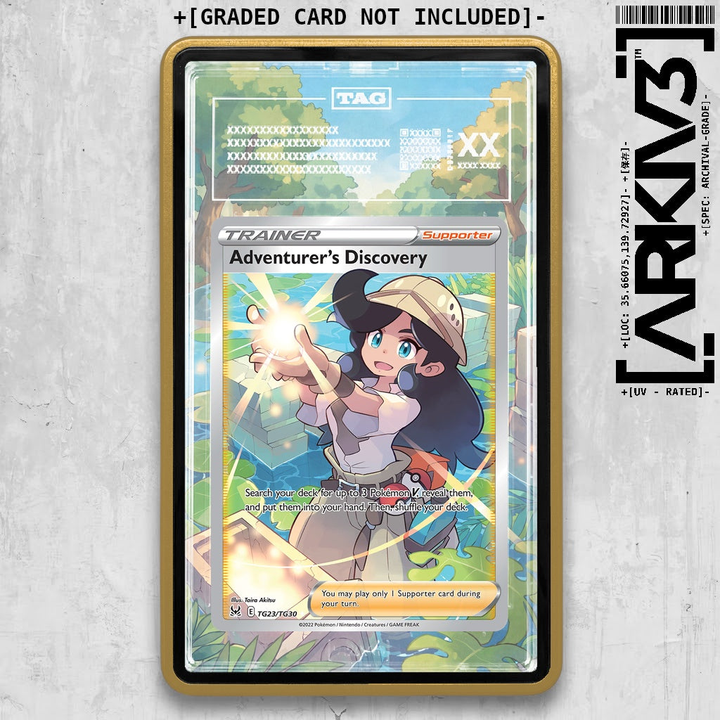 ARKIV3 TAG graded front - Gold