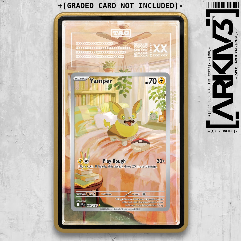 ARKIV3 TAG graded front - Gold
