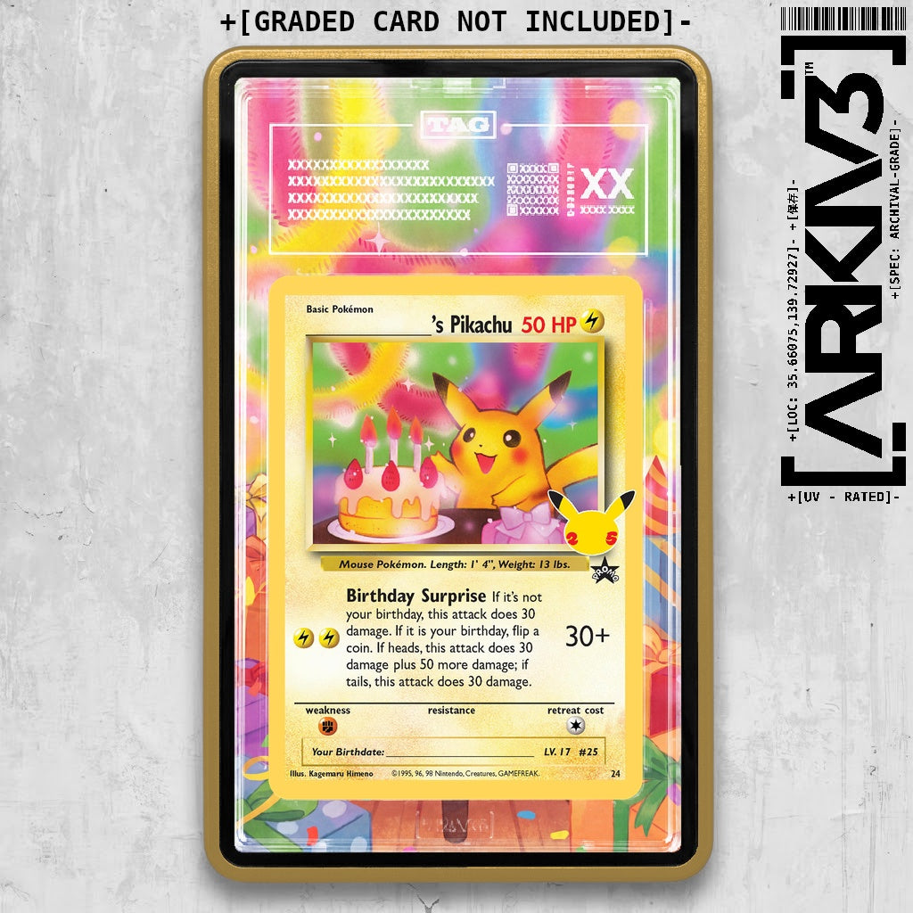 ARKIV3 TAG graded front - Gold