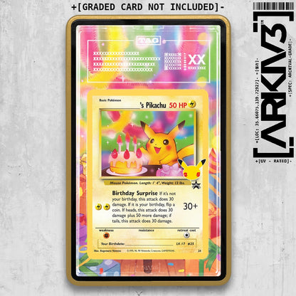 ARKIV3 TAG graded front - Gold