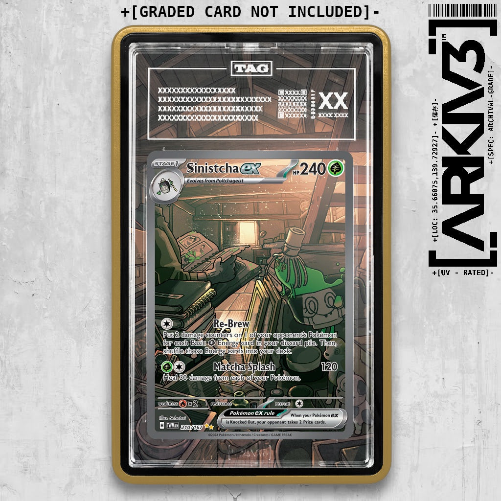 ARKIV3 TAG graded front - Gold