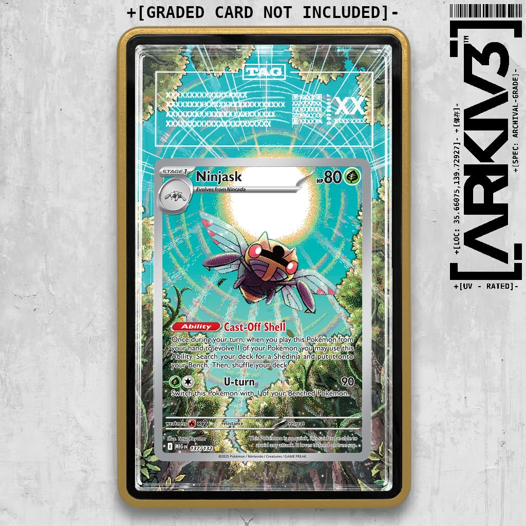 ARKIV3 TAG graded front - Gold