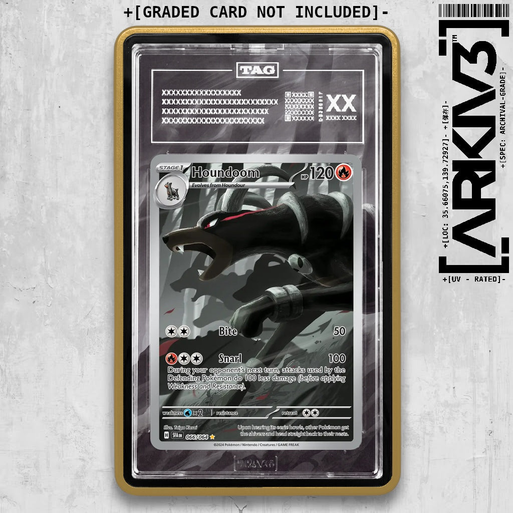 ARKIV3 TAG graded front - Gold