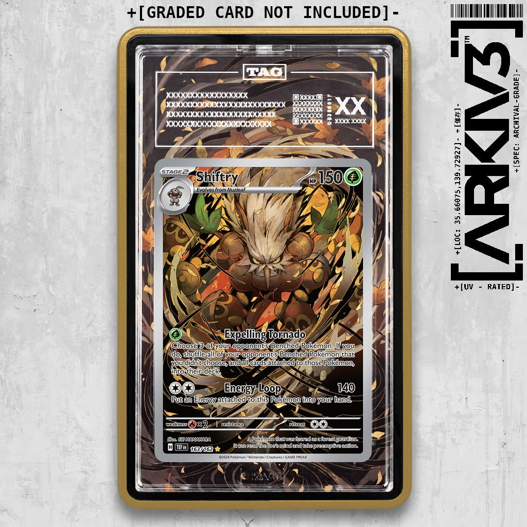 ARKIV3 TAG graded front - Gold