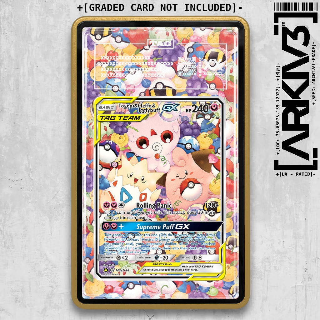 ARKIV3 TAG graded front - Gold