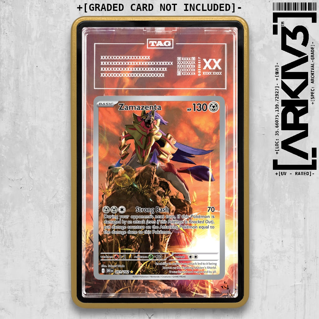 ARKIV3 TAG graded front - Gold