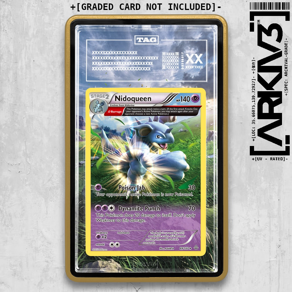 ARKIV3 TAG graded front - Gold