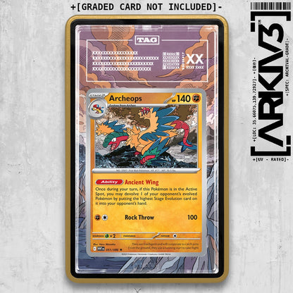ARKIV3 TAG graded front - Gold
