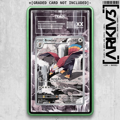 ARKIV3 TAG graded front - Green