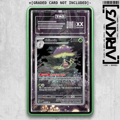 ARKIV3 TAG graded front - Green