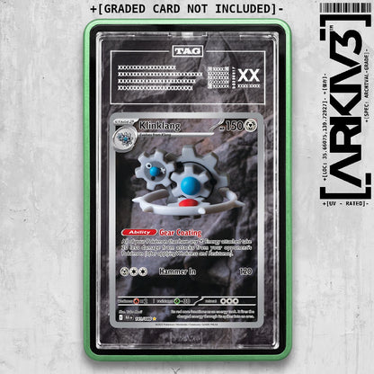 ARKIV3 TAG graded front - Green