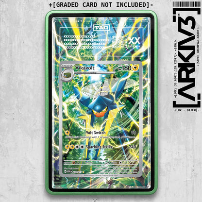 ARKIV3 TAG graded front - Green