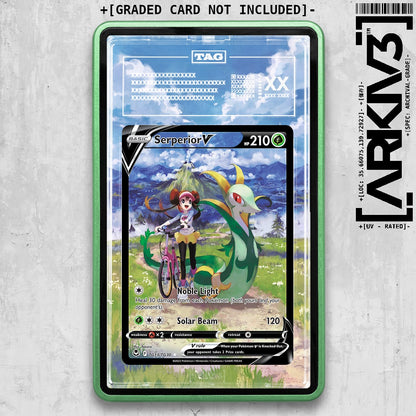 ARKIV3 TAG graded front - Green