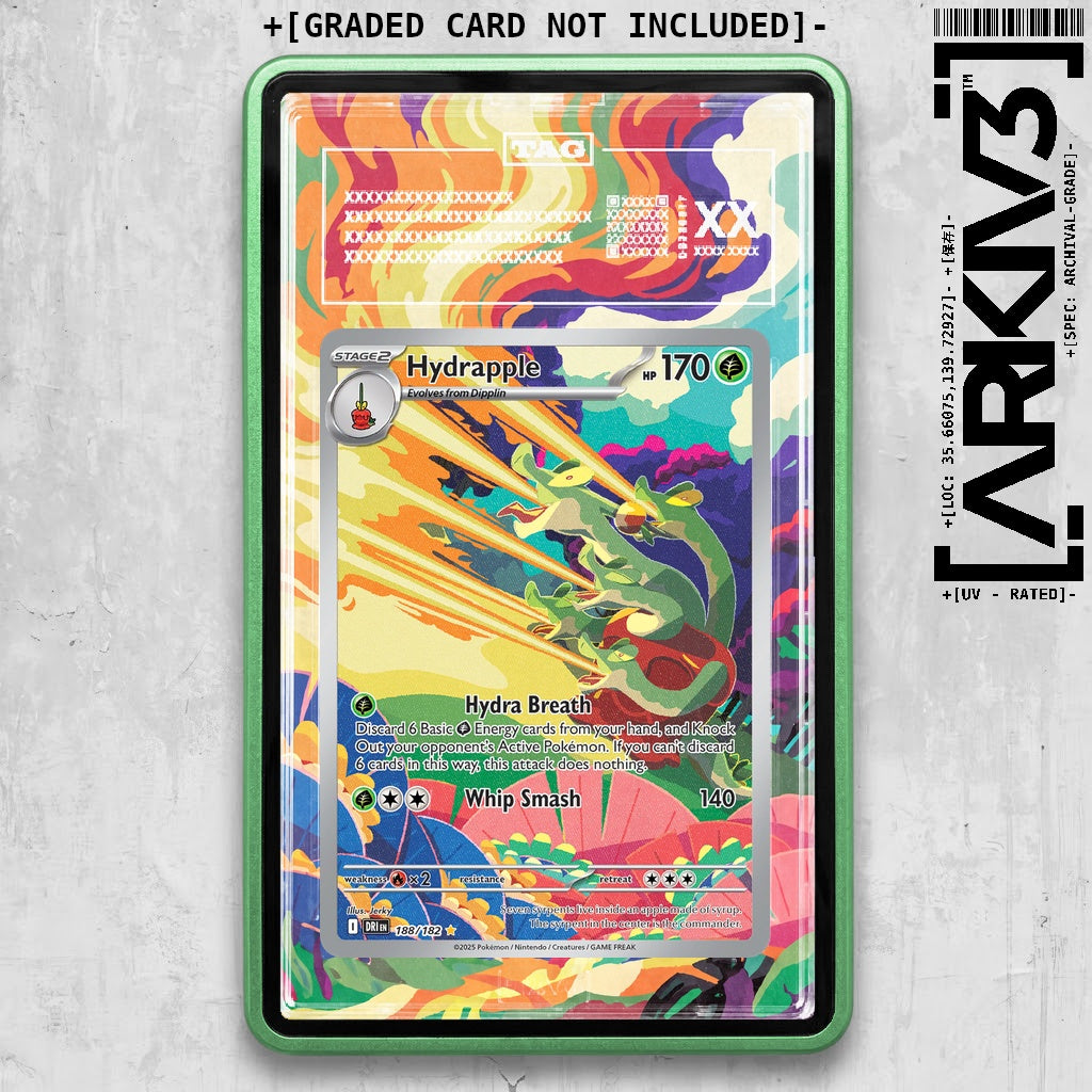 ARKIV3 TAG graded front - Green