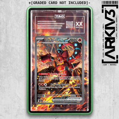ARKIV3 TAG graded front - Green