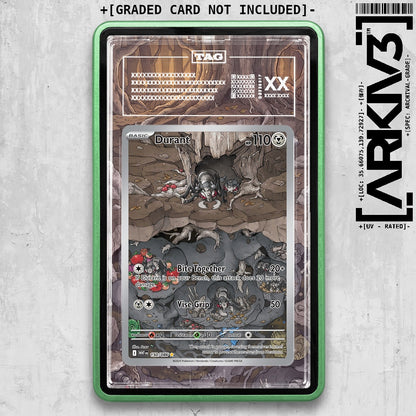 ARKIV3 TAG graded front - Green