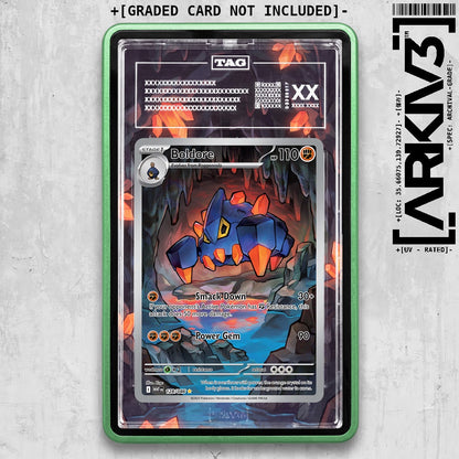 ARKIV3 TAG graded front - Green