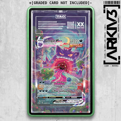 ARKIV3 TAG graded front - Green